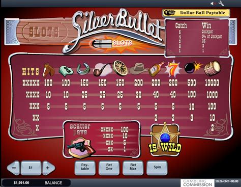 silver bullet casino|Play Silver Bullet Online Slots at Casino.com UK.